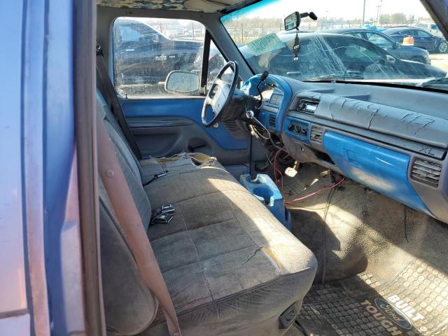 1FTEF15N1TLA85822 - 1996 FORD F150 BLUE photo 10