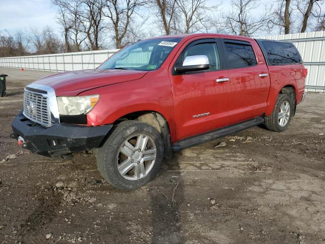 5TFHY5F1XBX194345 - 2011 TOYOTA TUNDRA CREWMAX LIMITED RED photo 1