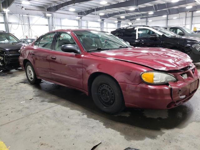 1G2NE52FX4M670826 - 2004 PONTIAC GRAND AM SE BURGUNDY photo 4