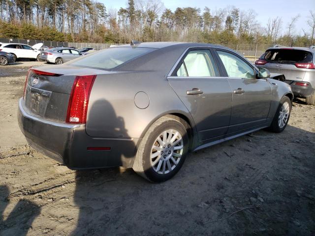 1G6DE5EY6B0145662 - 2011 CADILLAC CTS LUXURY COLLECTION GRAY photo 3