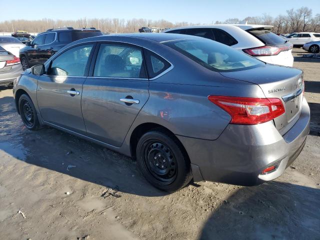 3N1AB7AP1KY207883 - 2019 NISSAN SENTRA S GRAY photo 2