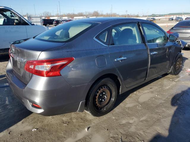 3N1AB7AP1KY207883 - 2019 NISSAN SENTRA S GRAY photo 3