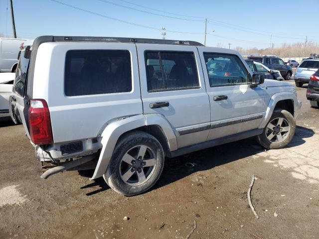 1J8HG48K96C239087 - 2006 JEEP COMMANDER SILVER photo 3