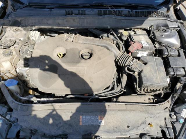 3FA6P0H99DR133098 - 2013 FORD FUSION SE GRAY photo 11