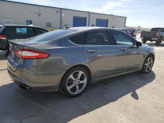 3FA6P0H99DR133098 - 2013 FORD FUSION SE GRAY photo 3