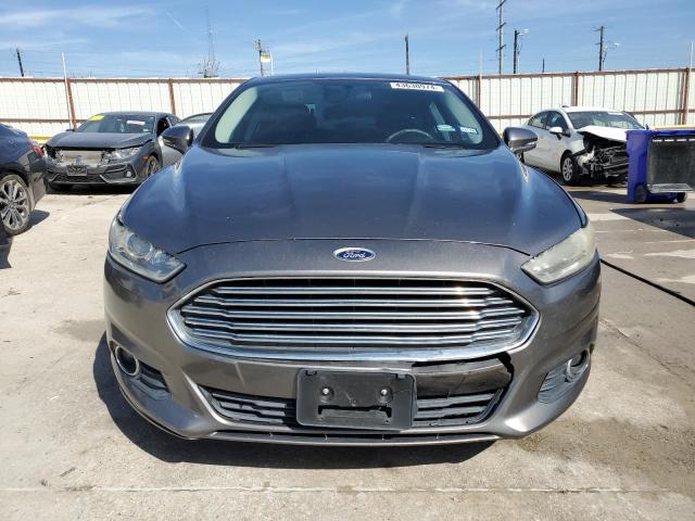 3FA6P0H99DR133098 - 2013 FORD FUSION SE GRAY photo 5