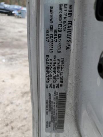 ZFBHRFAB1L6P16566 - 2020 RAM PROMASTER 白色 照片 14