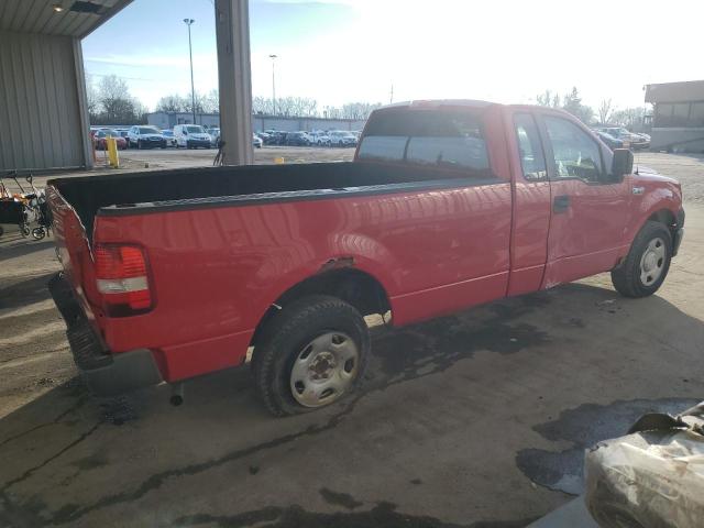 1FTRF12217NA61106 - 2007 FORD F150 RED photo 3