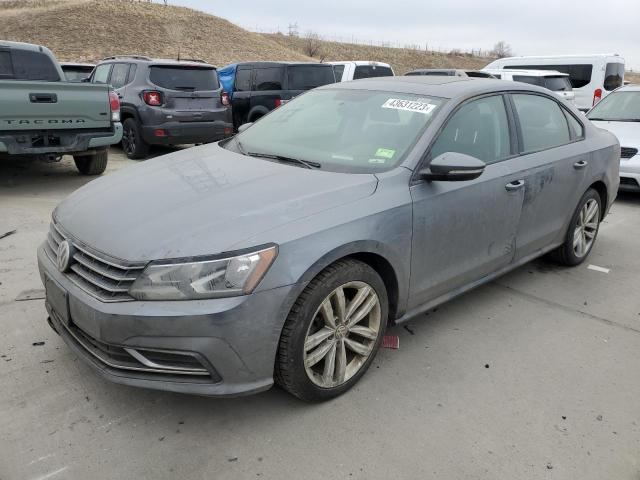 1VWLA7A3XKC007161 - 2019 VOLKSWAGEN PASSAT WOLFSBURG GRAY photo 1
