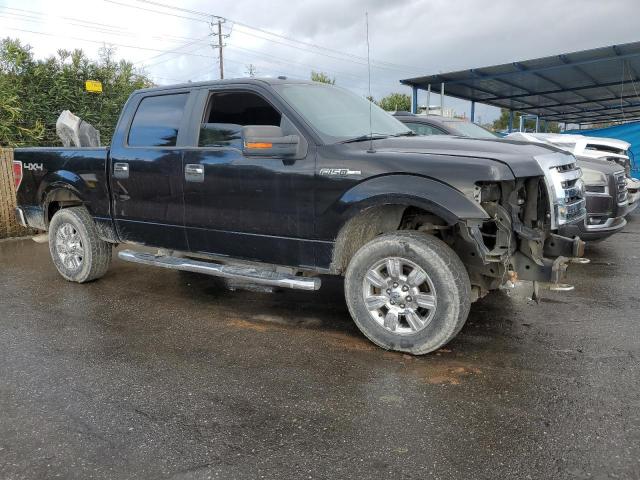 1FTPW14VX9FA67725 - 2009 FORD F150 SUPERCREW BLACK photo 4