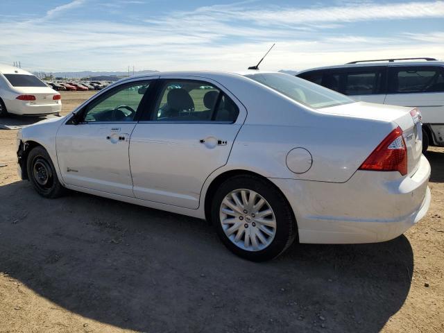 3FADP0L33BR276345 - 2011 FORD FUSION HYBRID WHITE photo 2