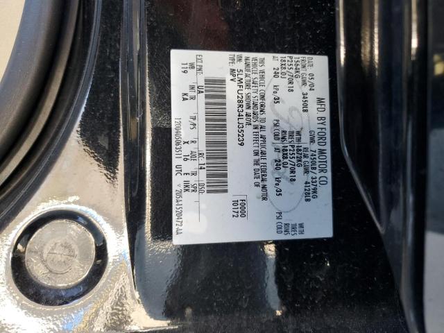 5LMFU28R34LJ35239 - 2004 LINCOLN NAVIGATOR BLACK photo 13