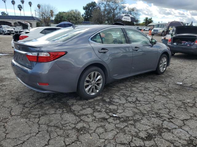 JTHBW1GG4E2049566 - 2014 LEXUS ES 300H GRAY photo 3