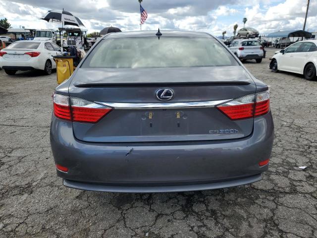 JTHBW1GG4E2049566 - 2014 LEXUS ES 300H GRAY photo 6