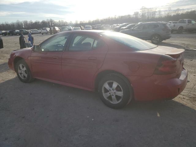 2G2WP552371175794 - 2007 PONTIAC GRAND PRIX RED photo 2