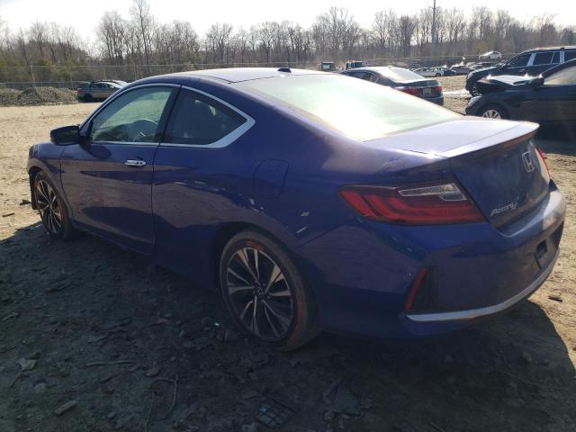 1HGCT1B73GA013366 - 2016 HONDA ACCORD EX BLUE photo 2