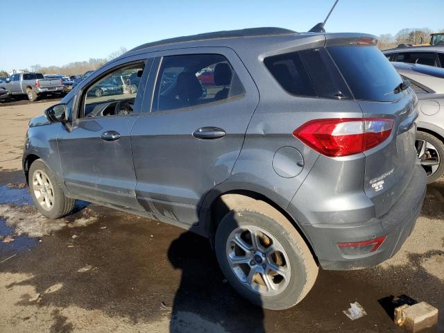 MAJ6P1UL7JC186156 - 2018 FORD ECOSPORT SE GRAY photo 2