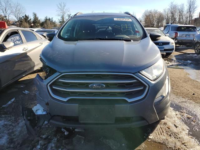 MAJ6P1UL7JC186156 - 2018 FORD ECOSPORT SE GRAY photo 5