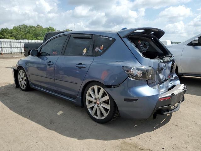 JM1BK34L381792563 - 2008 MAZDA SPEED 3 Niebieski zdjęcie 2