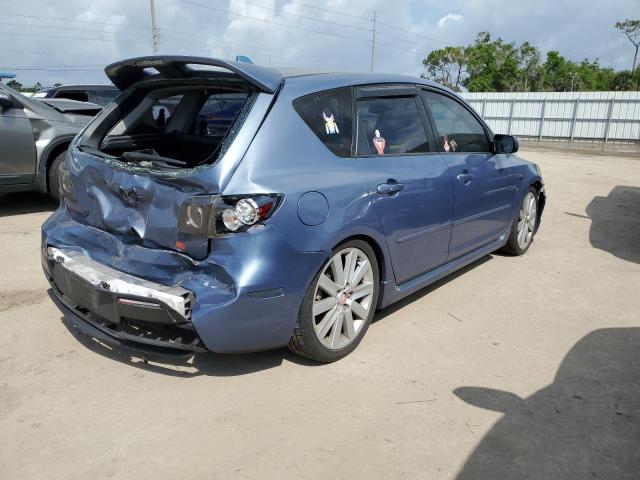 JM1BK34L381792563 - 2008 MAZDA SPEED 3 Niebieski zdjęcie 3