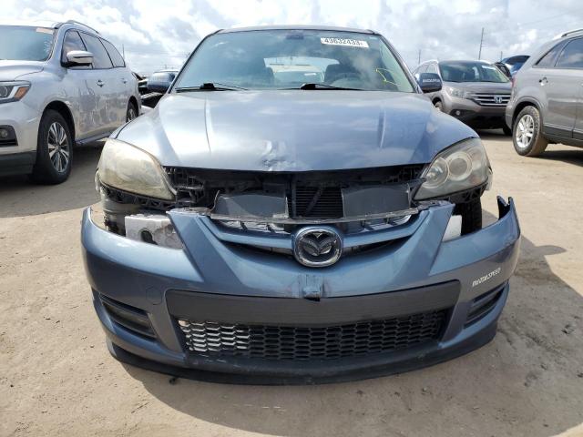 JM1BK34L381792563 - 2008 MAZDA SPEED 3 Niebieski zdjęcie 5