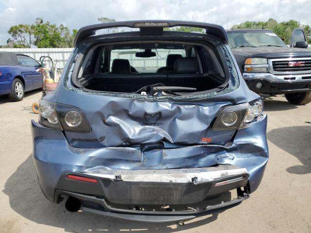JM1BK34L381792563 - 2008 MAZDA SPEED 3 Niebieski zdjęcie 6
