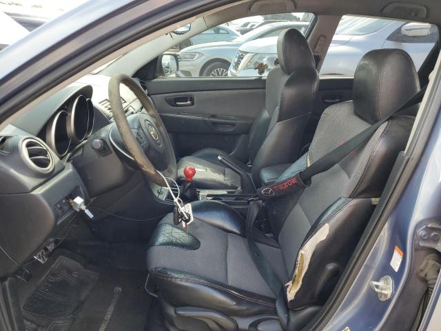 JM1BK34L381792563 - 2008 MAZDA SPEED 3 Niebieski zdjęcie 7