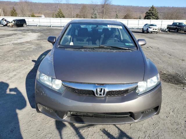 2HGFA1F69AH544794 - 2010 HONDA CIVIC LX-S GRAY photo 5