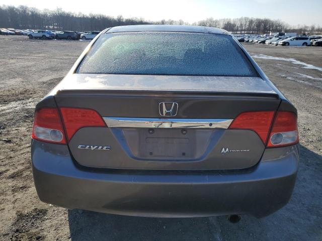 2HGFA1F69AH544794 - 2010 HONDA CIVIC LX-S GRAY photo 6