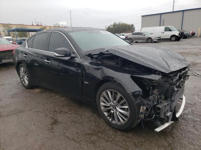 JN1EV7APXKM511709 - 2019 INFINITI Q50 LUXE BLACK photo 4