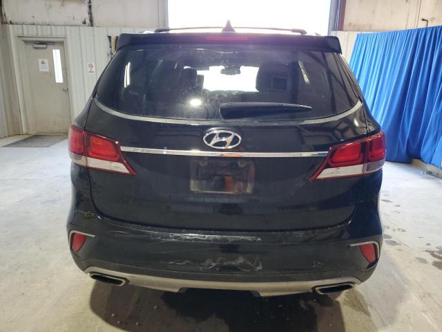 KM8SM4HF2HU182913 - 2017 HYUNDAI SANTA FE SE BLACK photo 6