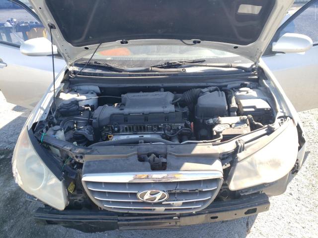 KMHDU46D88U337944 - 2008 HYUNDAI ELANTRA GLS SILVER photo 11