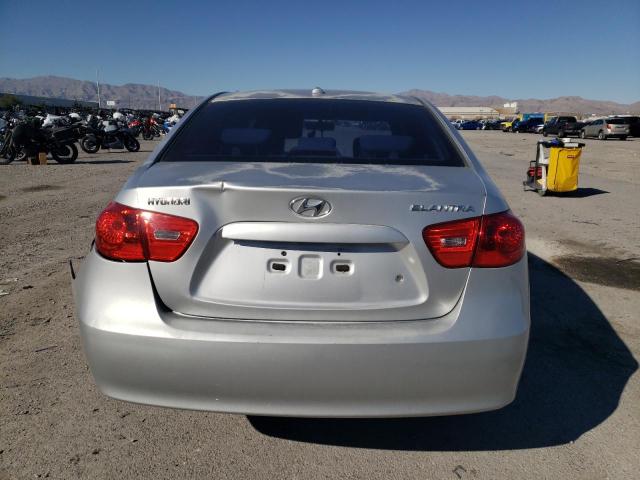 KMHDU46D88U337944 - 2008 HYUNDAI ELANTRA GLS SILVER photo 6