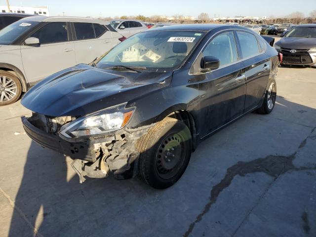 3N1AB7AP6GY322082 - 2016 NISSAN SENTRA S BLACK photo 1