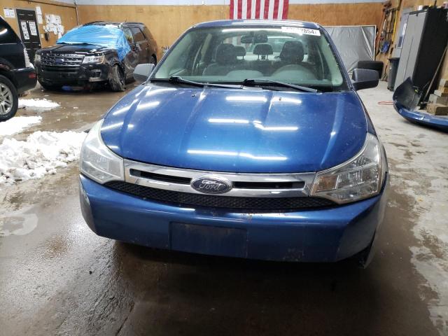 1FAHP35N89W219826 - 2009 FORD FOCUS SE BLUE photo 5