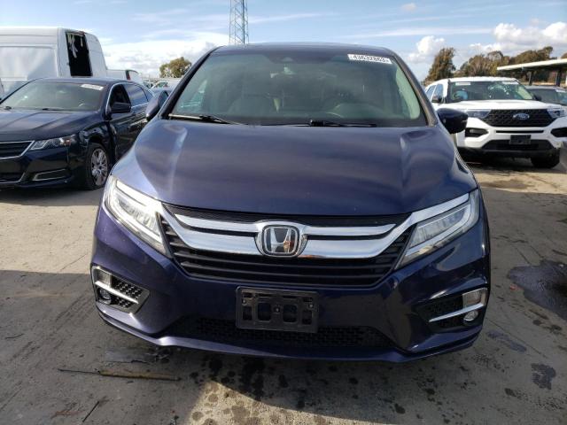 5FNRL6H93JB059745 - 2018 HONDA ODYSSEY ELITE Azul foto 5