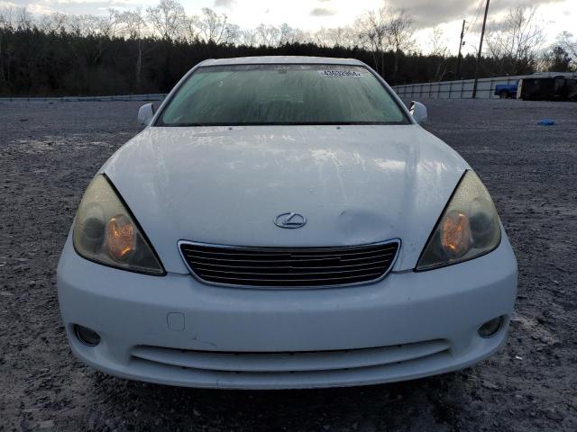 JTHBA30G165156398 - 2006 LEXUS ES 330 WHITE photo 5