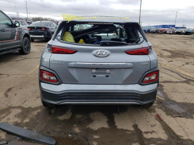 KM8K33AG9MU118555 - 2021 HYUNDAI KONA LIMITED GRAY photo 6