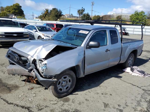 5TFTX4CN1FX048775 - 2015 TOYOTA TACOMA ACCESS CAB ვერცხლისფერი ფოტო 1
