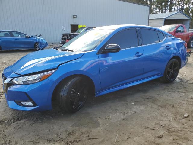 3N1AB8DV2NY265389 - 2022 NISSAN SENTRA SR BLUE photo 1