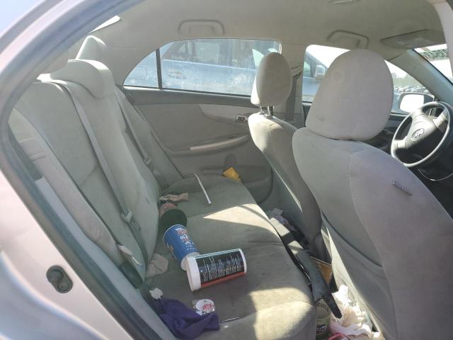 2T1BU4EE1CC878703 - 2012 TOYOTA COROLLA BASE SILVER photo 10