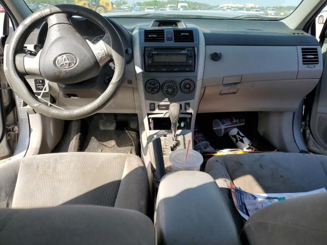 2T1BU4EE1CC878703 - 2012 TOYOTA COROLLA BASE SILVER photo 8