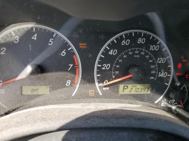 2T1BU4EE1CC878703 - 2012 TOYOTA COROLLA BASE SILVER photo 9