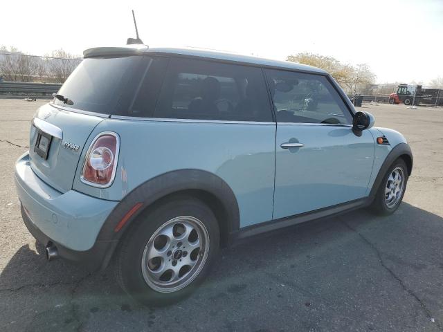 WMWSU3C51DT679123 - 2013 MINI COOPER TURQUOISE photo 3