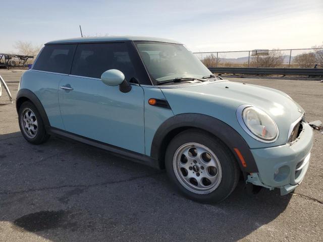 WMWSU3C51DT679123 - 2013 MINI COOPER TURQUOISE photo 4