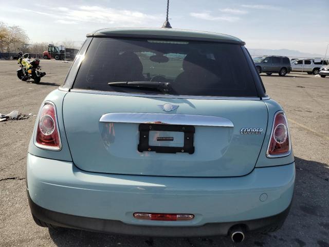WMWSU3C51DT679123 - 2013 MINI COOPER TURQUOISE photo 6
