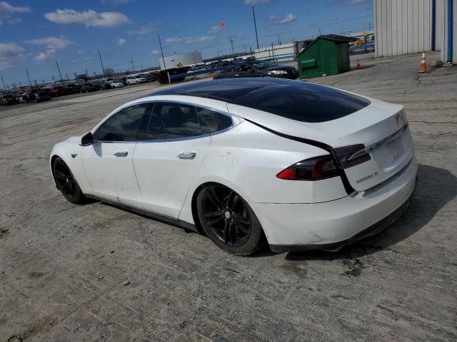 5YJSA1DN0DFP17670 - 2013 TESLA MODEL S თეთრი ფოტო 2