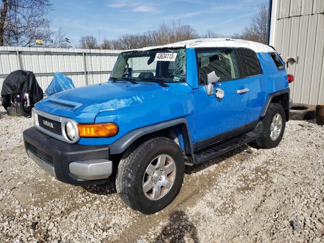 JTEBU11F070018056 - 2007 TOYOTA FJ CRUISER BLUE photo 1