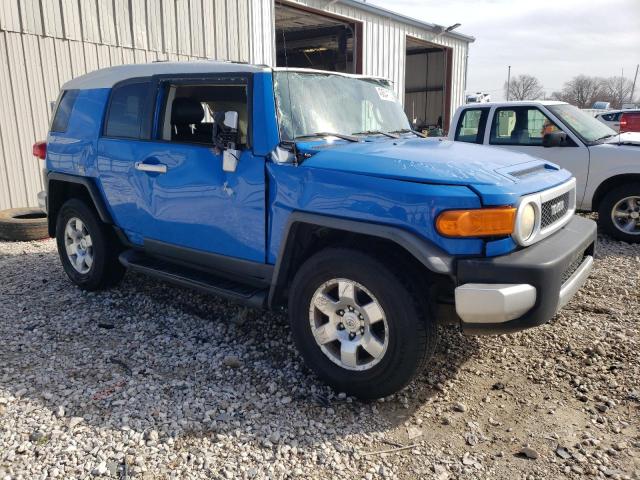 JTEBU11F070018056 - 2007 TOYOTA FJ CRUISER BLUE photo 4