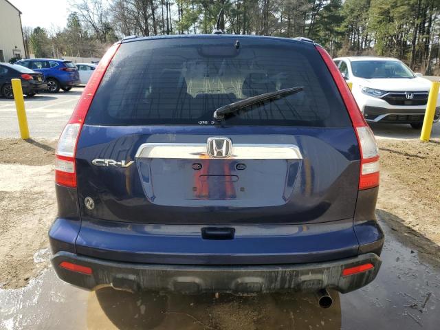 JHLRE48727C023292 - 2007 HONDA CR-V EXL BLUE photo 6